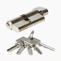 CK 5170 RF Цилиндровый механизм 70 мм, ключ/вертушка (хром)
