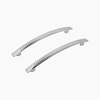 StahlBuro Ручка-скоба мебельная А345-128 CP (хром) 2 штуки