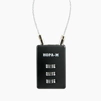 Нора-М  Замок навесной кодовый 620 (чёрный)